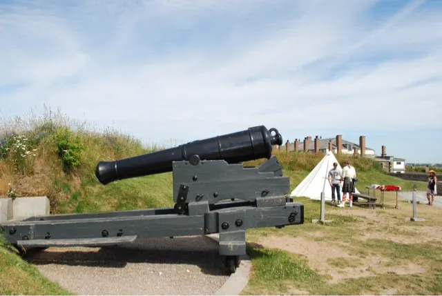 The Citadel fort in Halifax....