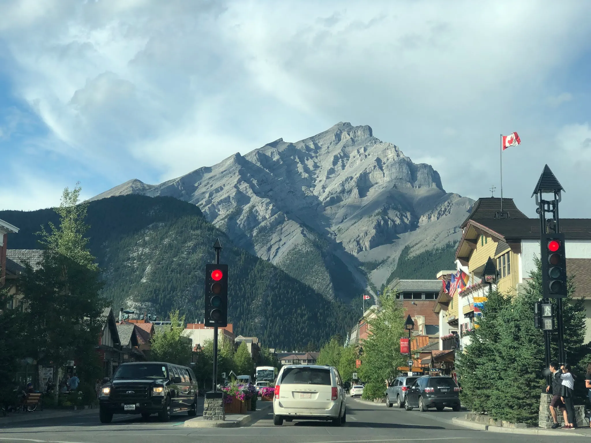 Downtown Banff....