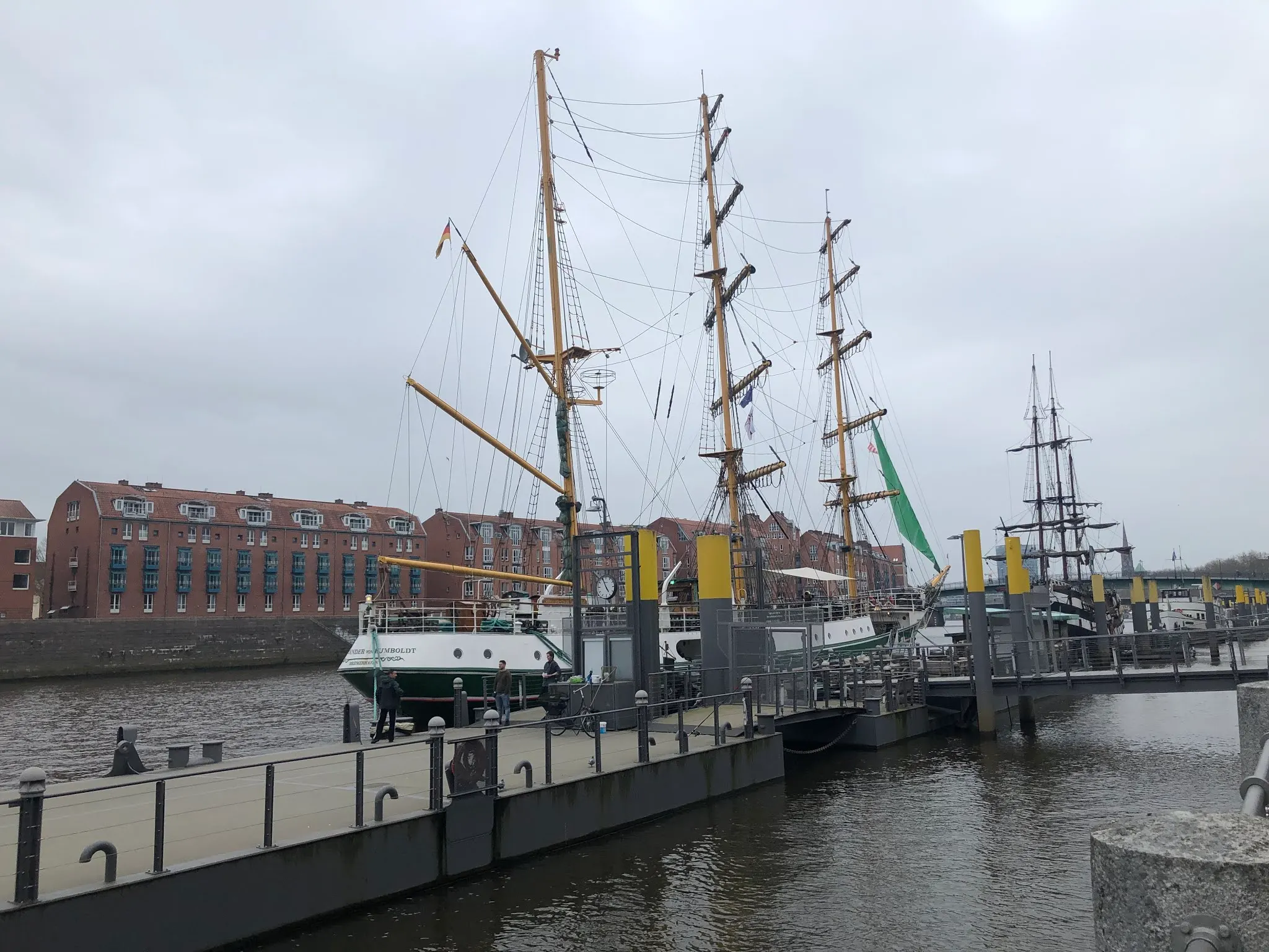 On the river in Bremen....
