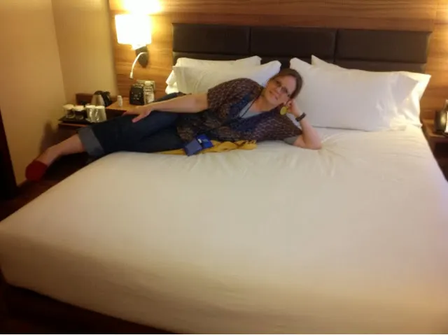 Ahhhh....una cama!