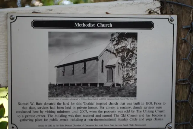 The little old church that greets you when arriving at Tilba Central....not to be confused with Tilba Tilba. :-)