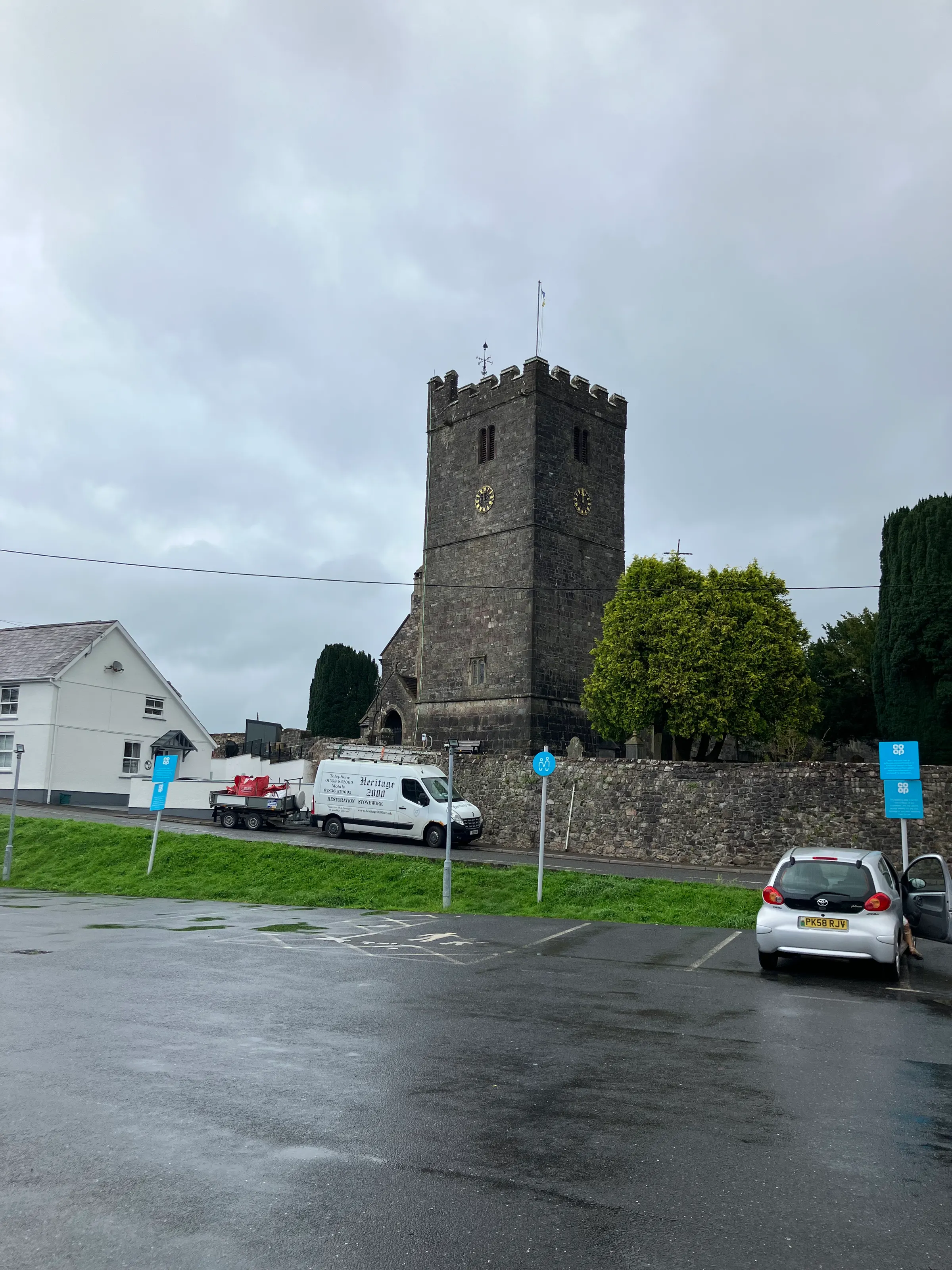 Another picture of the church near where stayed.