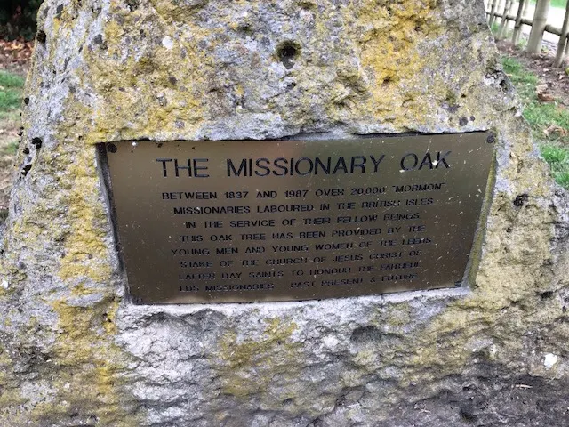 Another plaque...