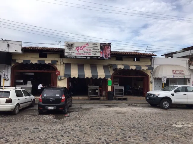 Pepe's place.....5 star dining at its best in PV.