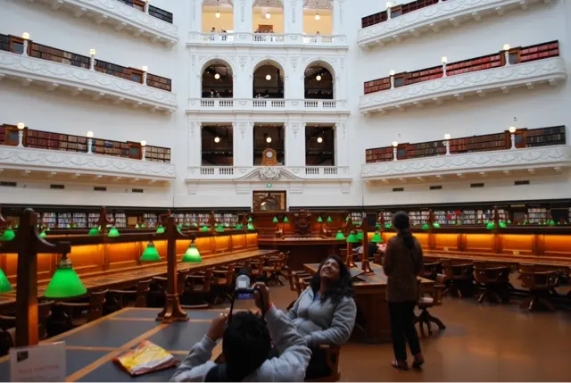 This as by far the coolest room we were in all day. We climbed the stairs to the top floor to get pictures.