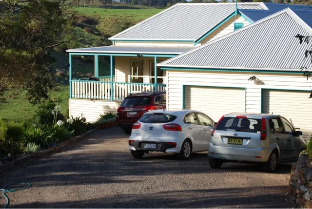 Our B&B...really nice home they have in Tilba.