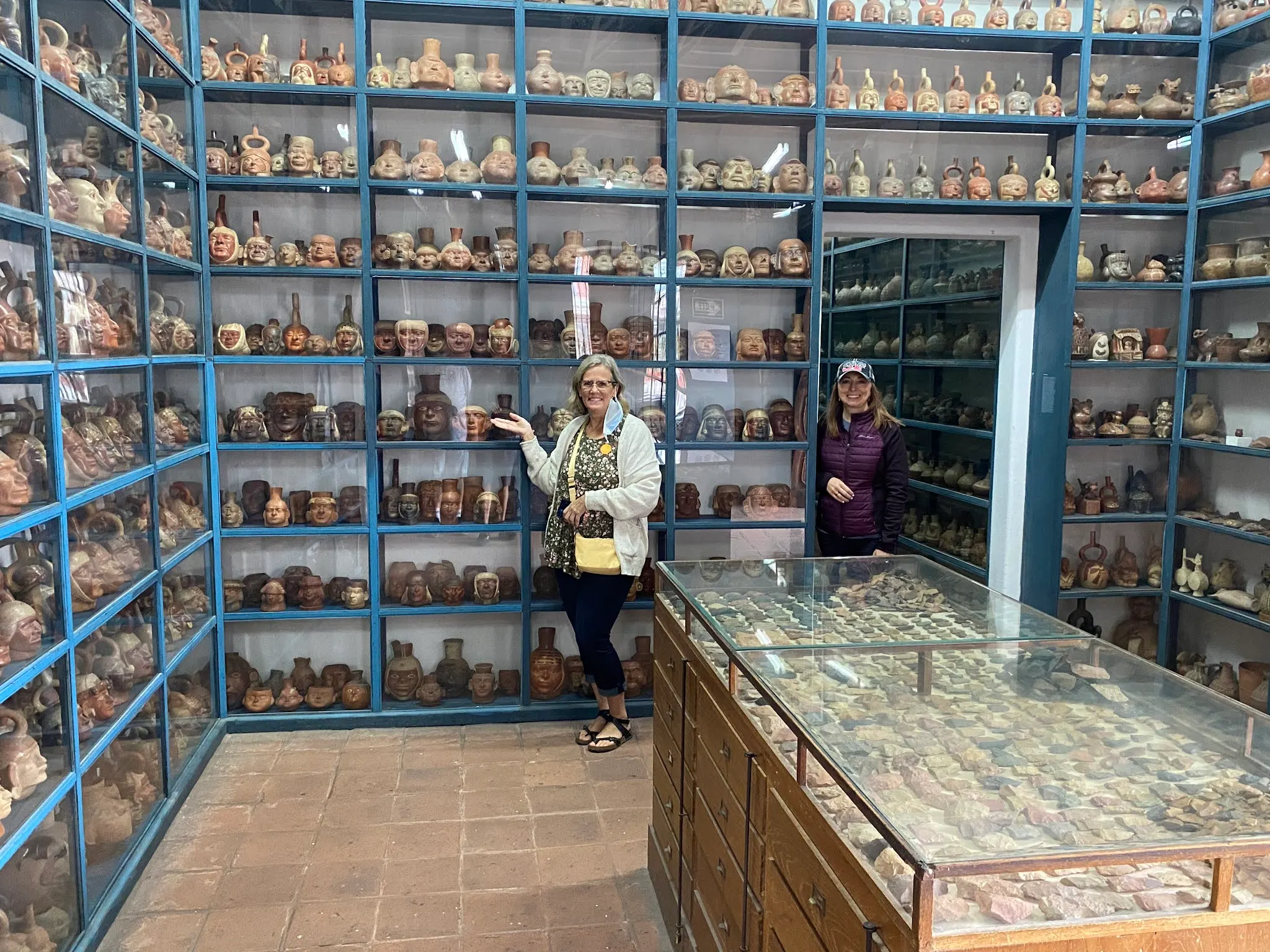 More pictures of the artifacts at Larco Museum….