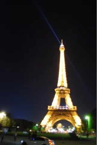 Eiffel Tower at night....