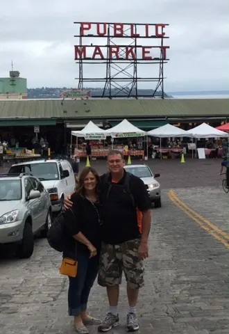 Tourists in Seattle....