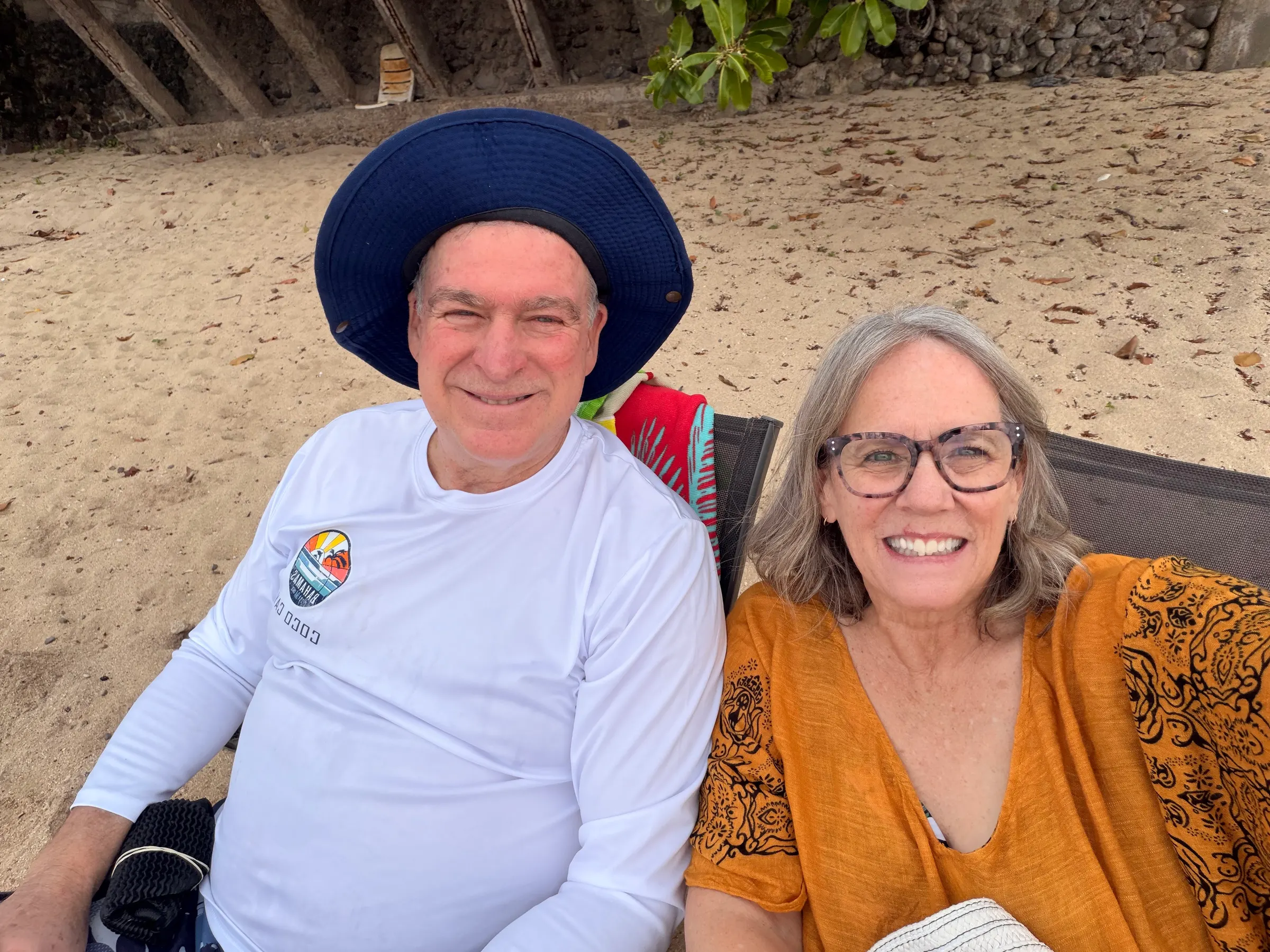 Loving our beach time. Not a single soul on the beach with us. We could hear people talking in the homes along the beach. But none were on the beach.