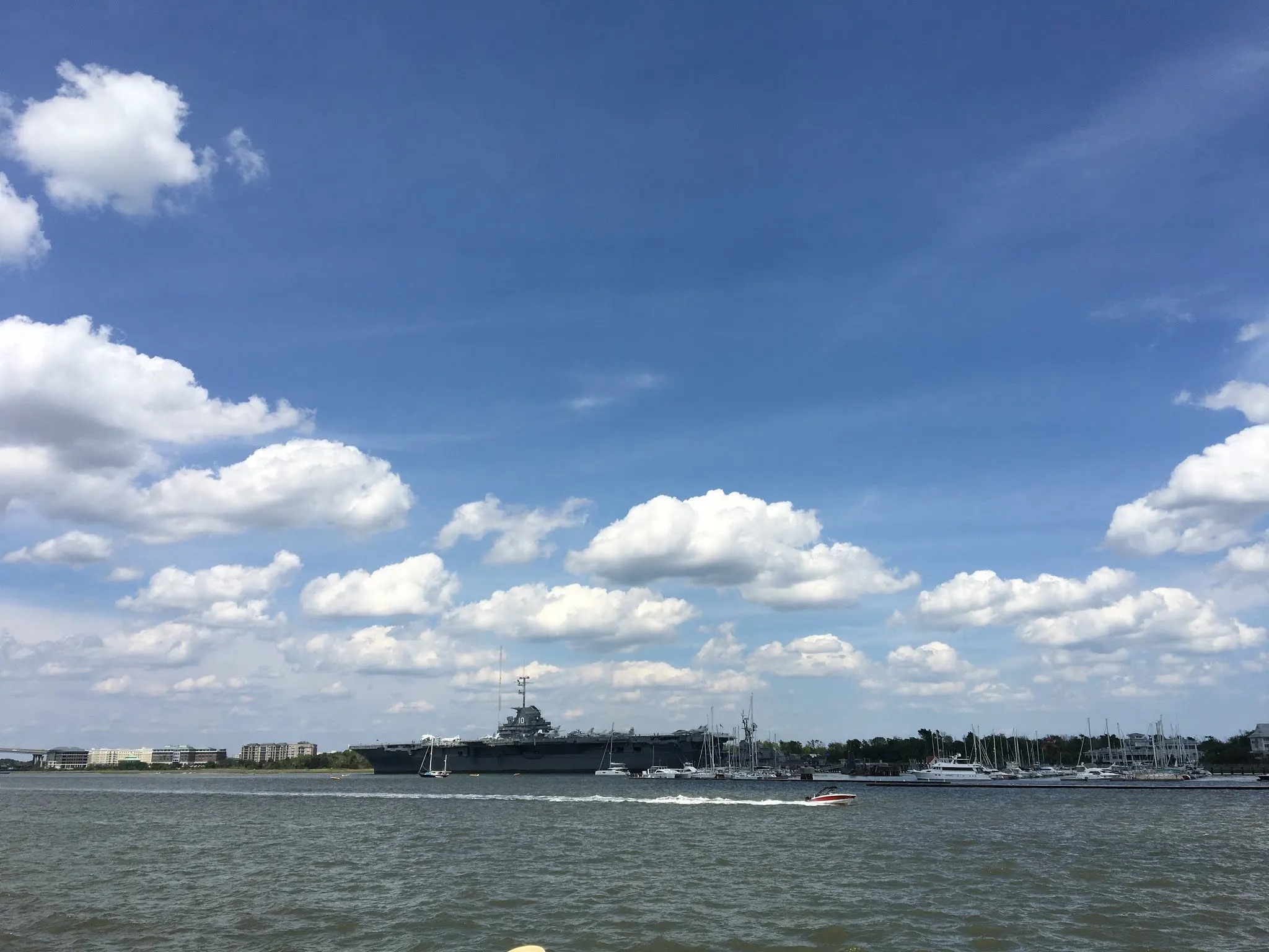 One of the projects in the harbor going on is to dredge it down to 50+ feet. I think it is currently 45 feet deep. But they intend to make it be the deepest harbor in the USA.