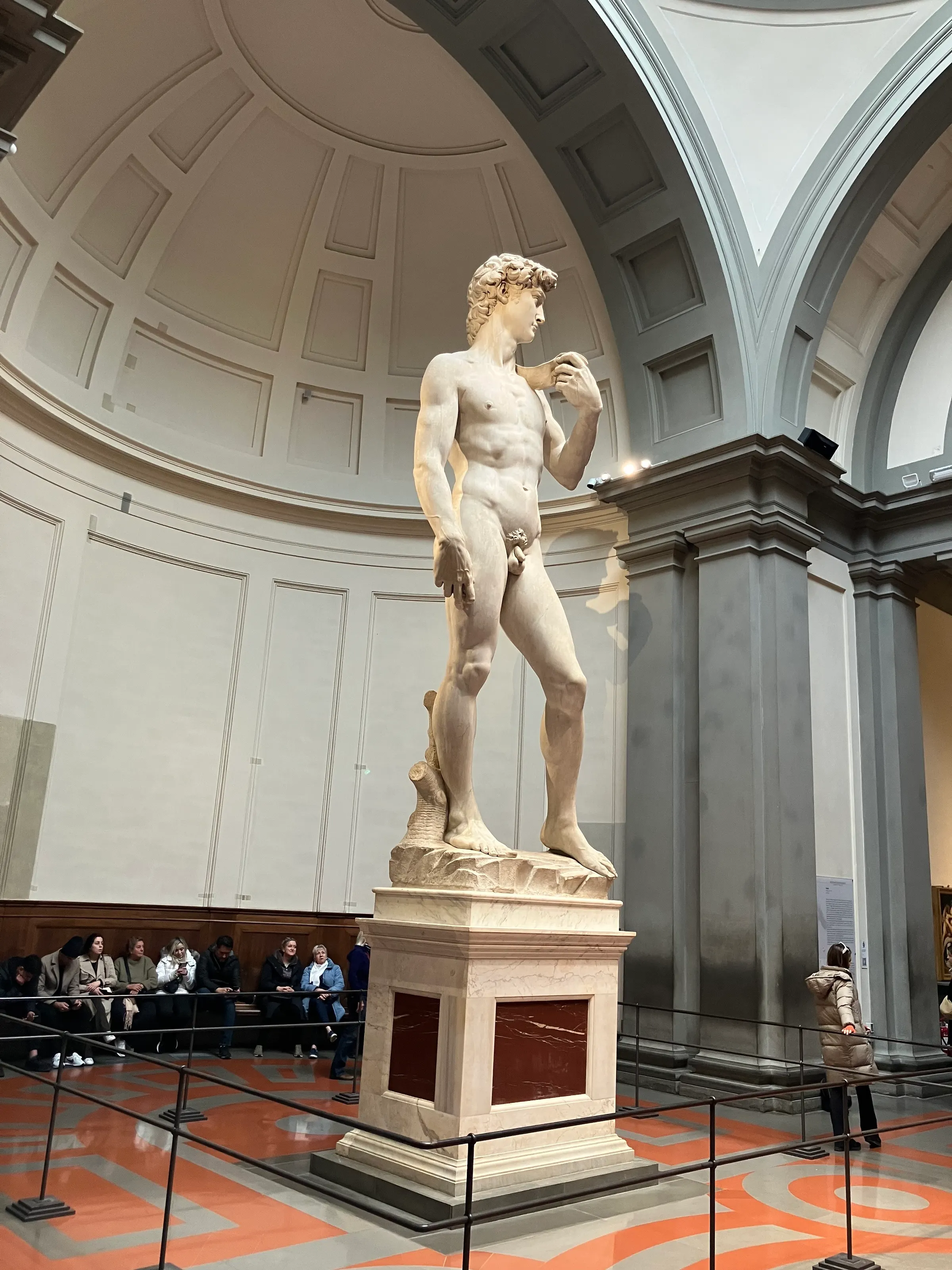 Some pictures of David {and another statue}.