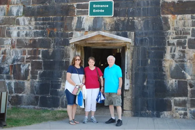 The Citadel fort in Halifax....