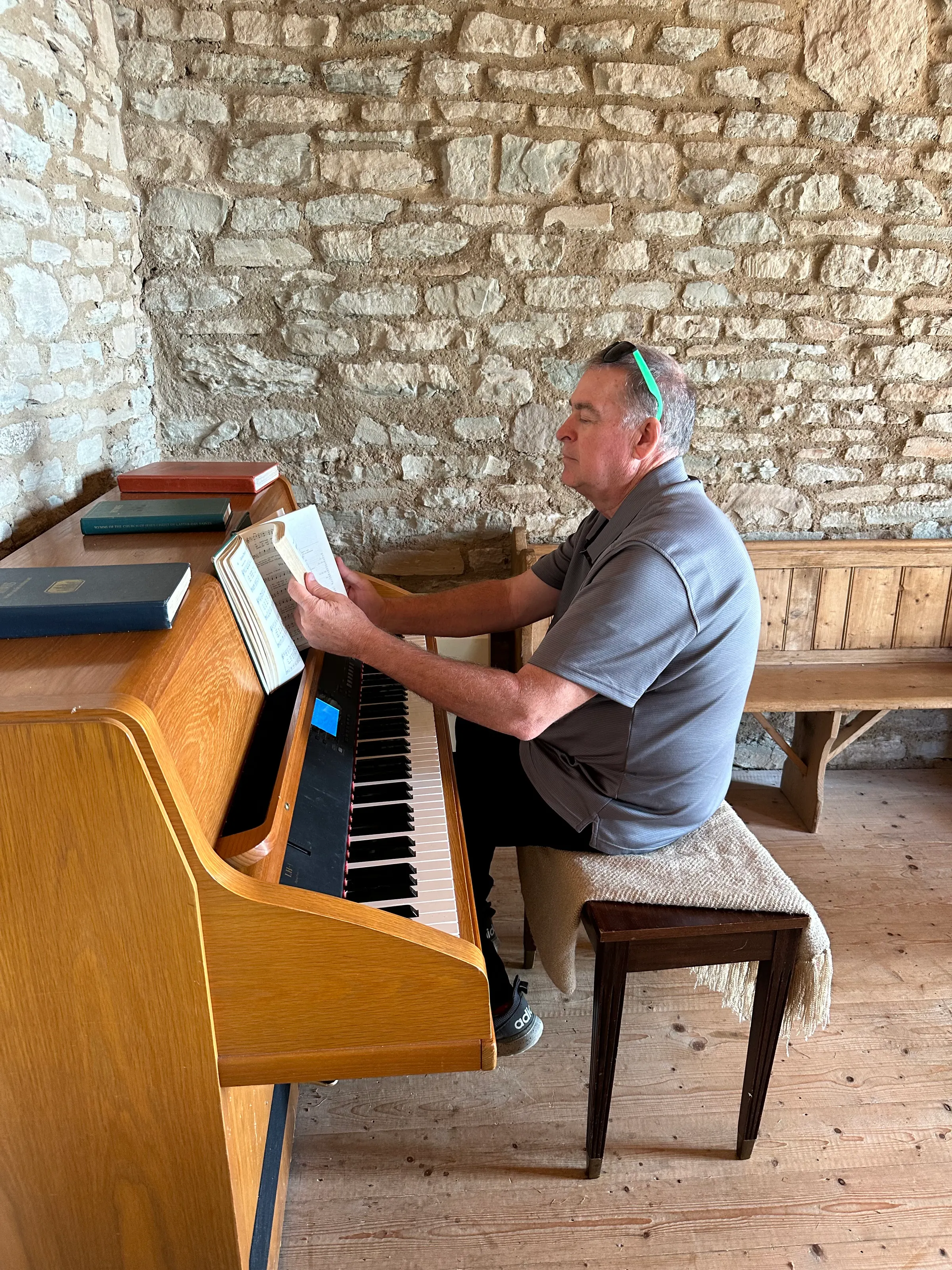 The piano man….not!!!