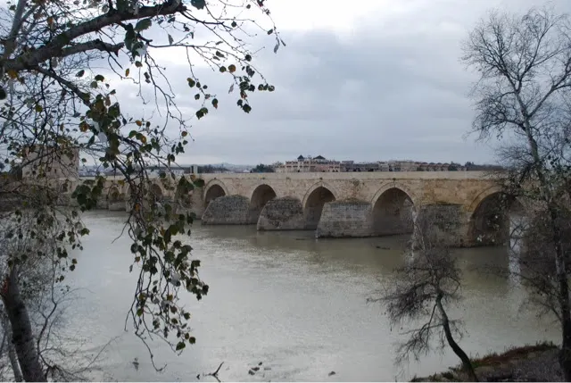 The Roman bridge....