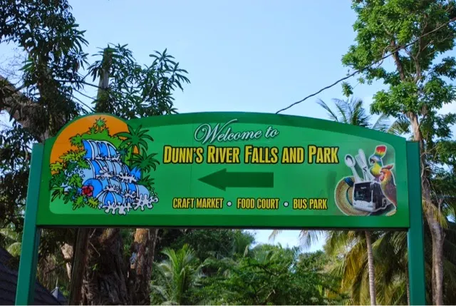 Dunn's River Falls Entrance Sign.....
