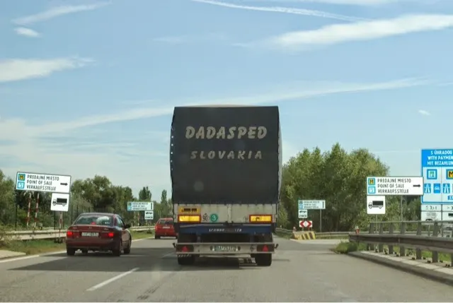 Entering Slovakia.....
