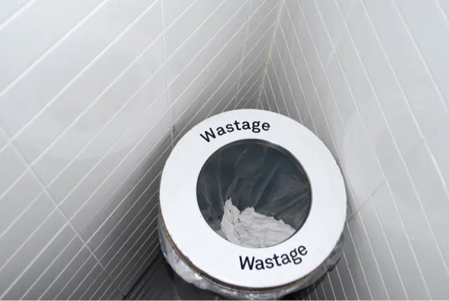I love their terminology. We say Garbage. They say Wastage.