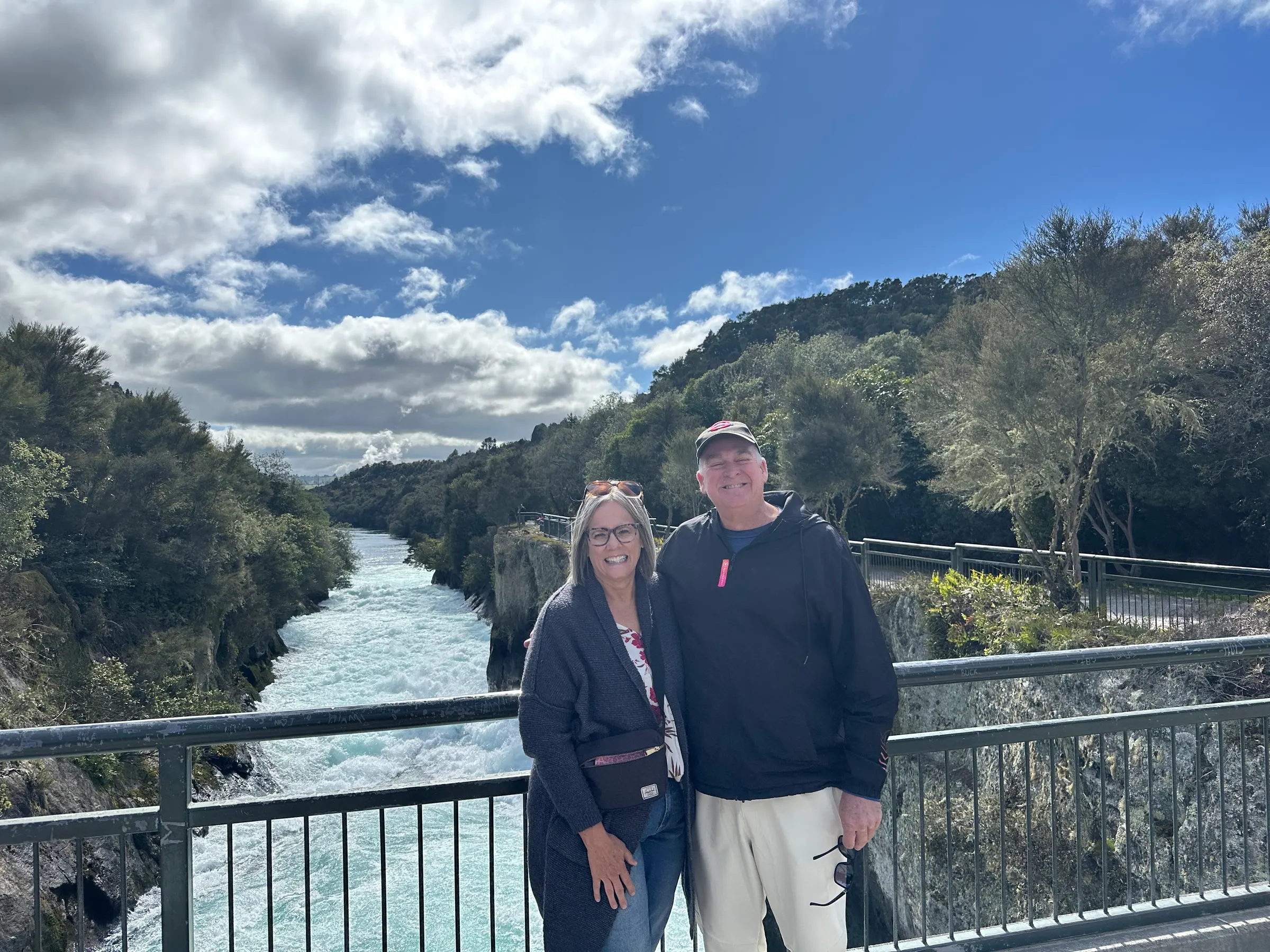 Enjoying a lovely morning in New Zealand.
