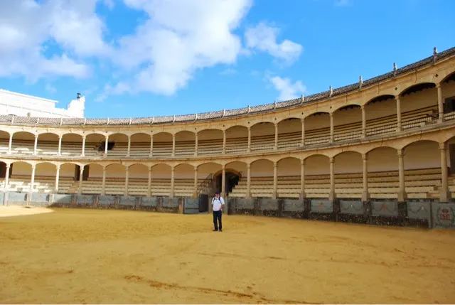Un Torero in the bull ring.....