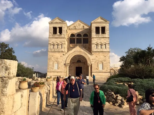 Church on Mt. Tablor...Mount of Transfiguration....pretty cool.