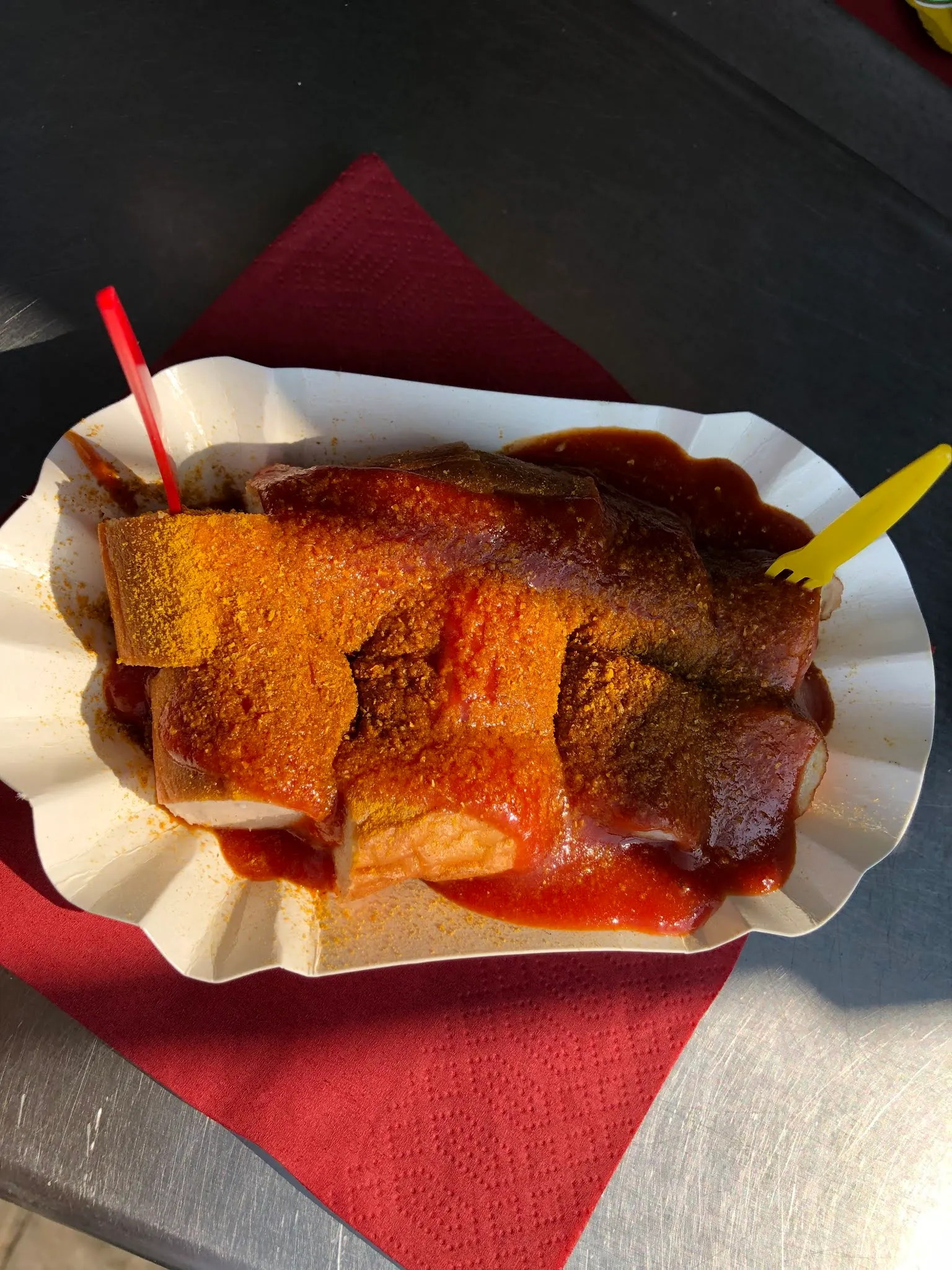 Currywurst...