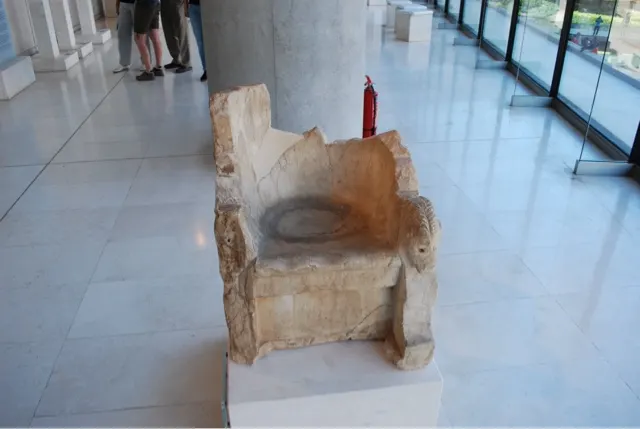 Some artifacts found in the Acropolis Museum...