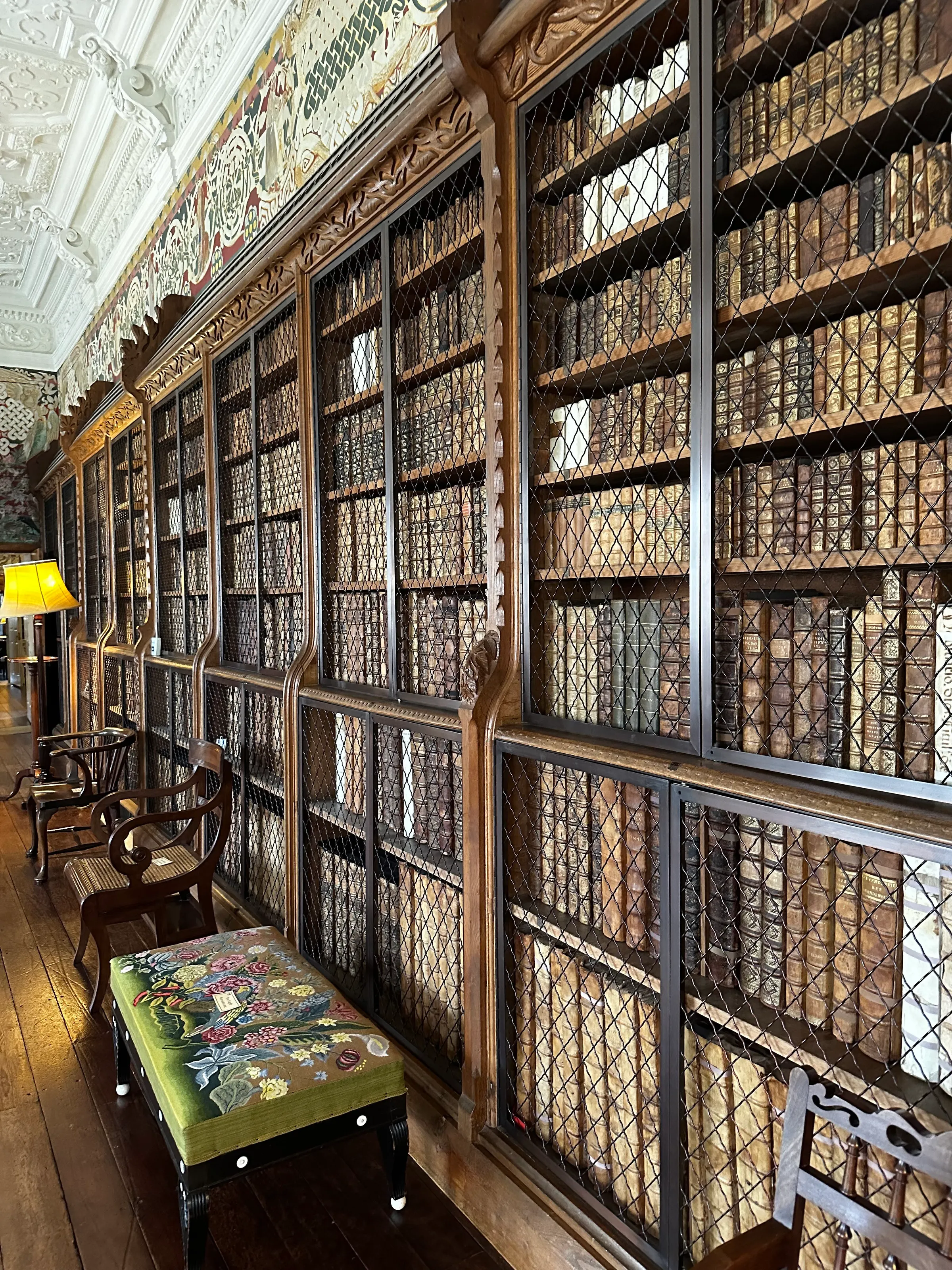 Huge library of books. They had bibles back to the 1200’s, I believe, there.