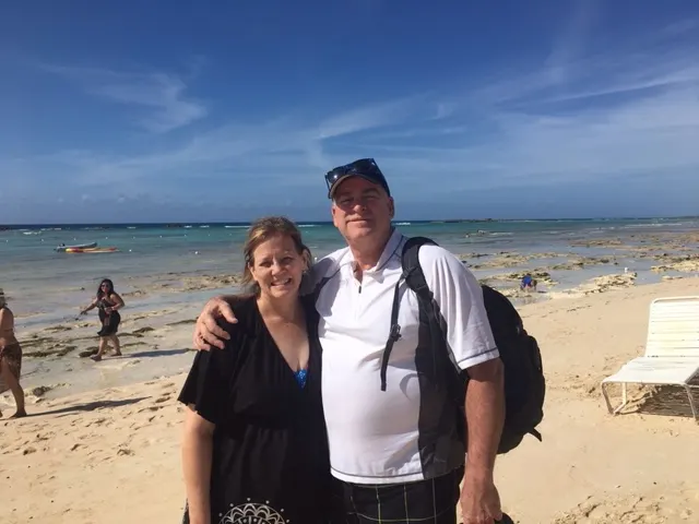 Fun to be with my gorgeous wife vacationing....although I am having to share her with her sister!