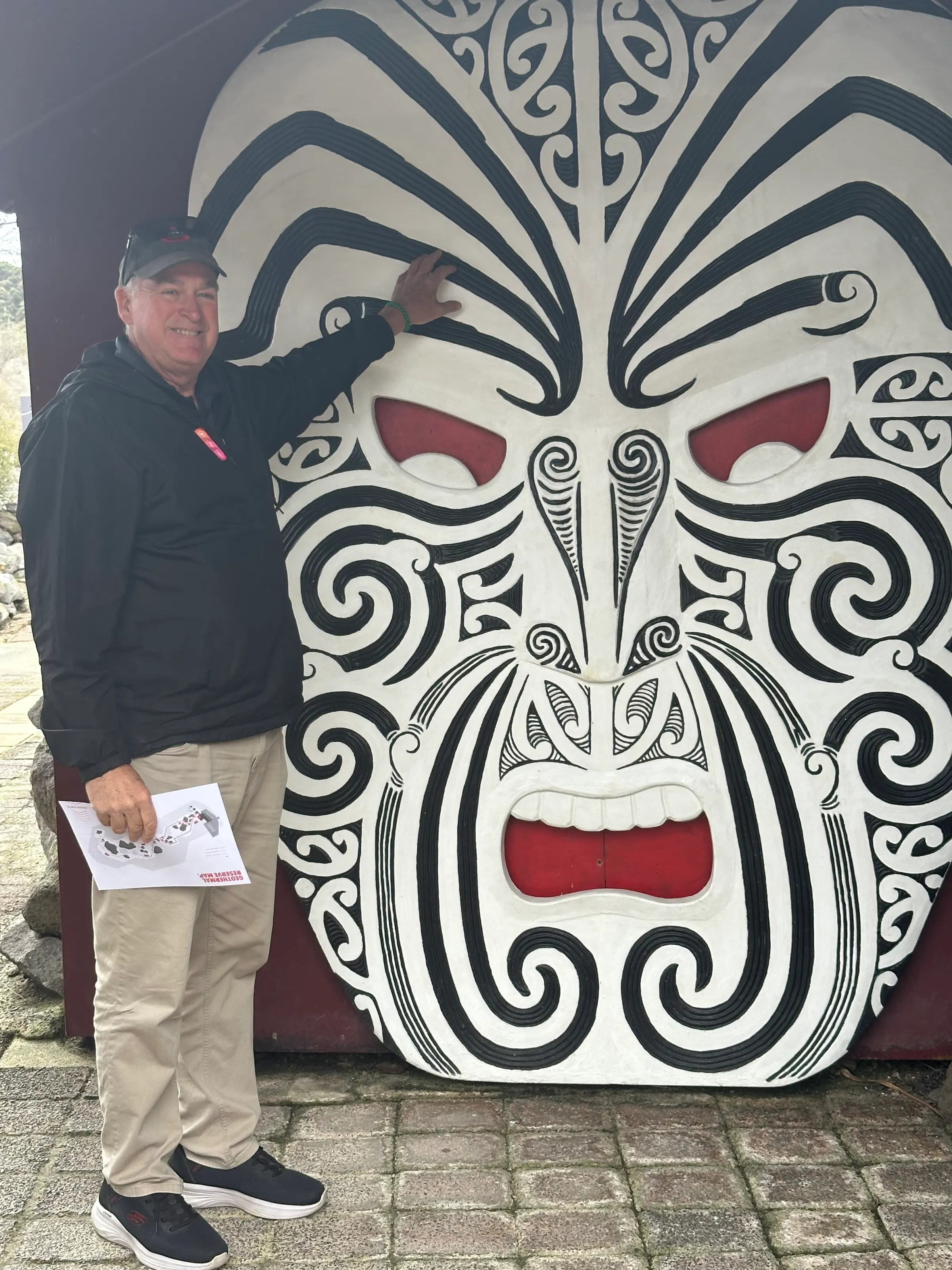 This was at the entrance to Hell’s Gate walk around. We thought it was pretty cool looking.