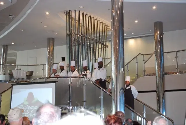 Introduction of the staff of chefs.....