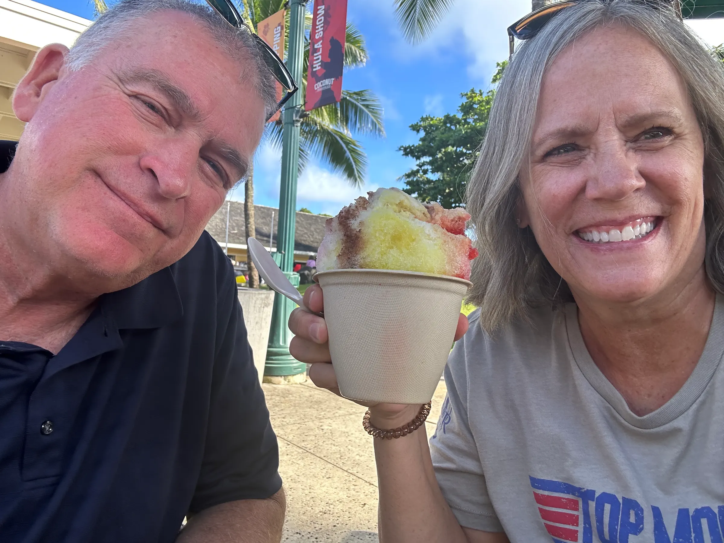 Last shaved ice on this trip!