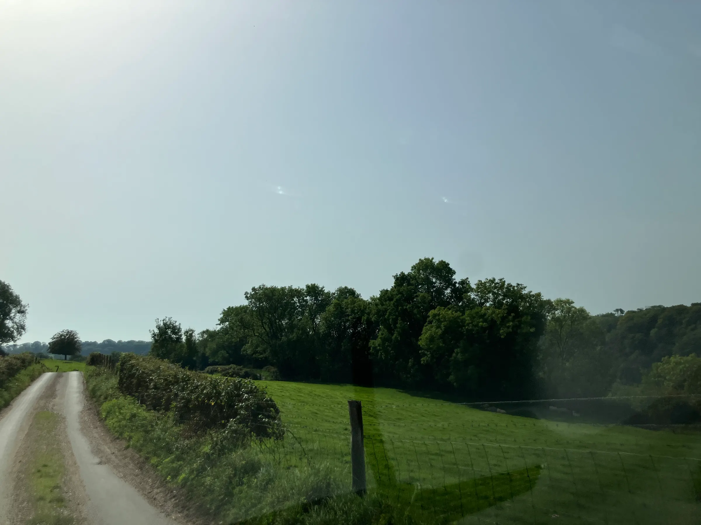 The drive to Branscombe. Crazy little farm roads.