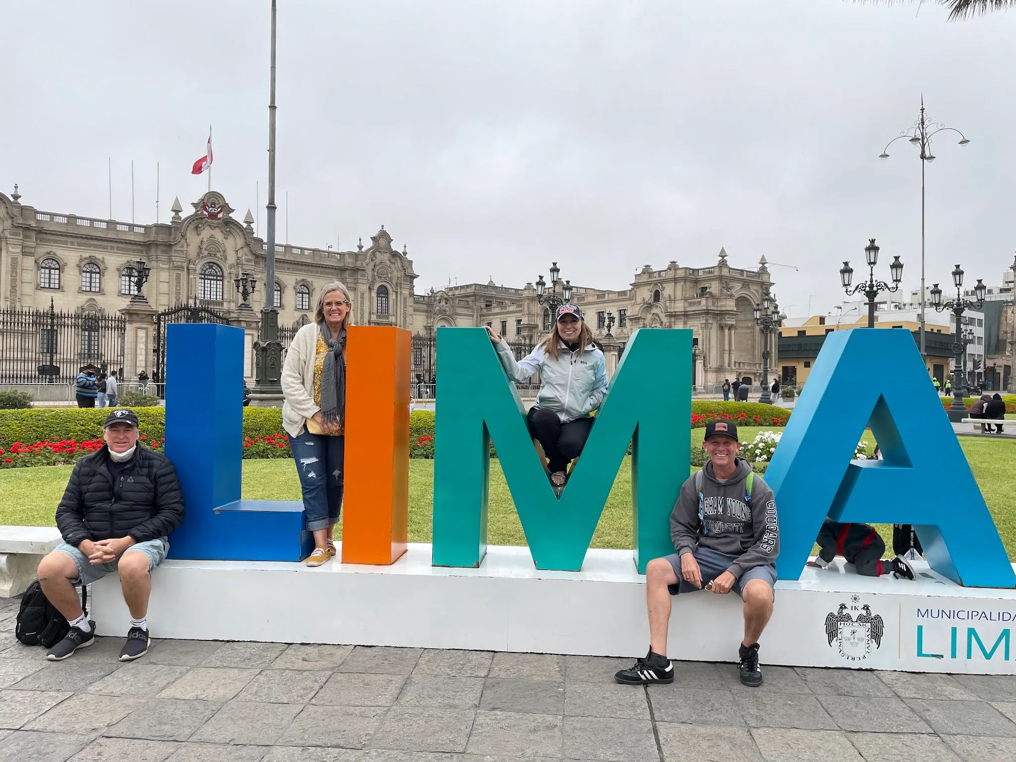 Yep…we are in Lima. Hard to believe.
