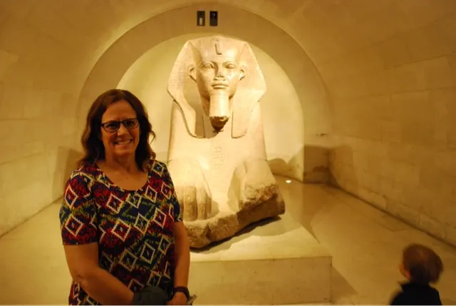 The Sphynx and Denise....