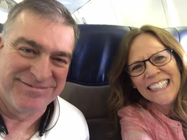 The road warriors.....Tim & Denise.