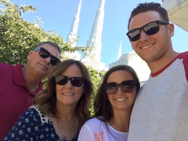Having a great time seeing the Portland area with those we love....
