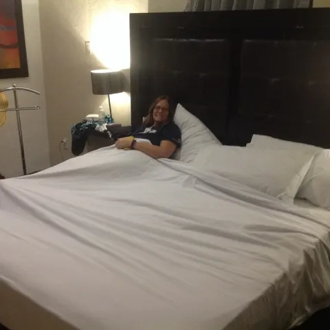 Tucked in and ready for the next adventure in our lives.....day one in the books!