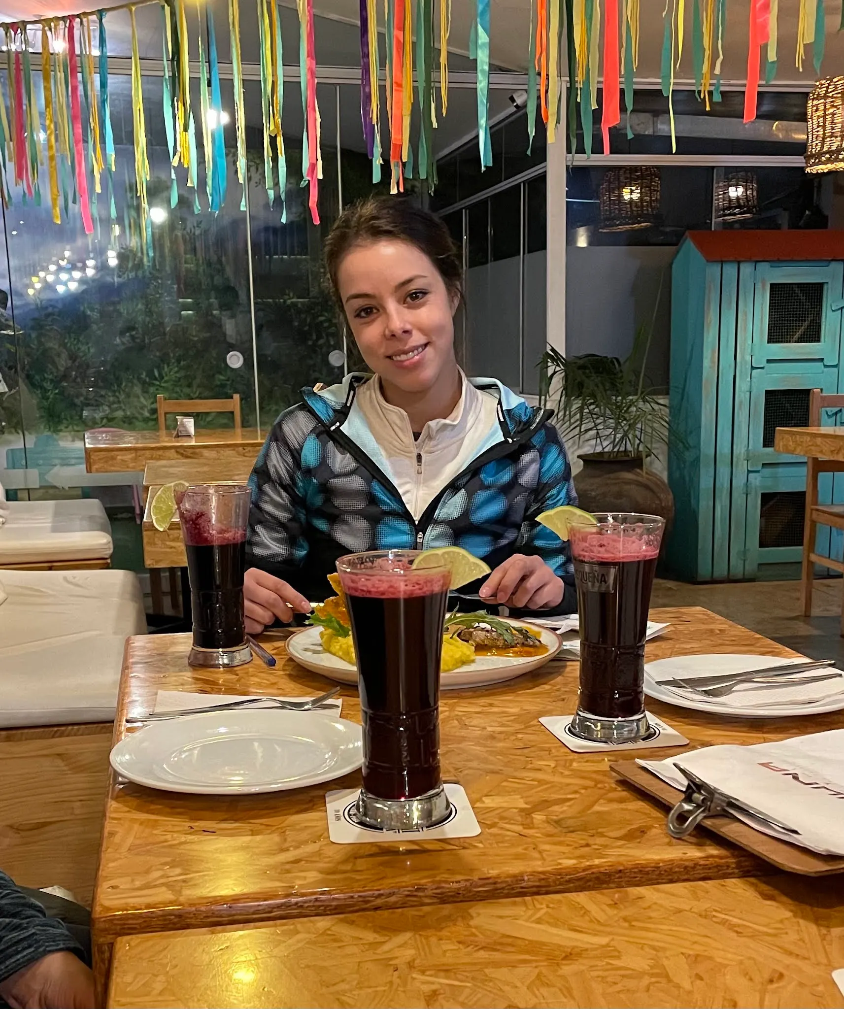 Our new friend Jillian. Nice young, adventurous, young lady. I hope she does well on this trip.