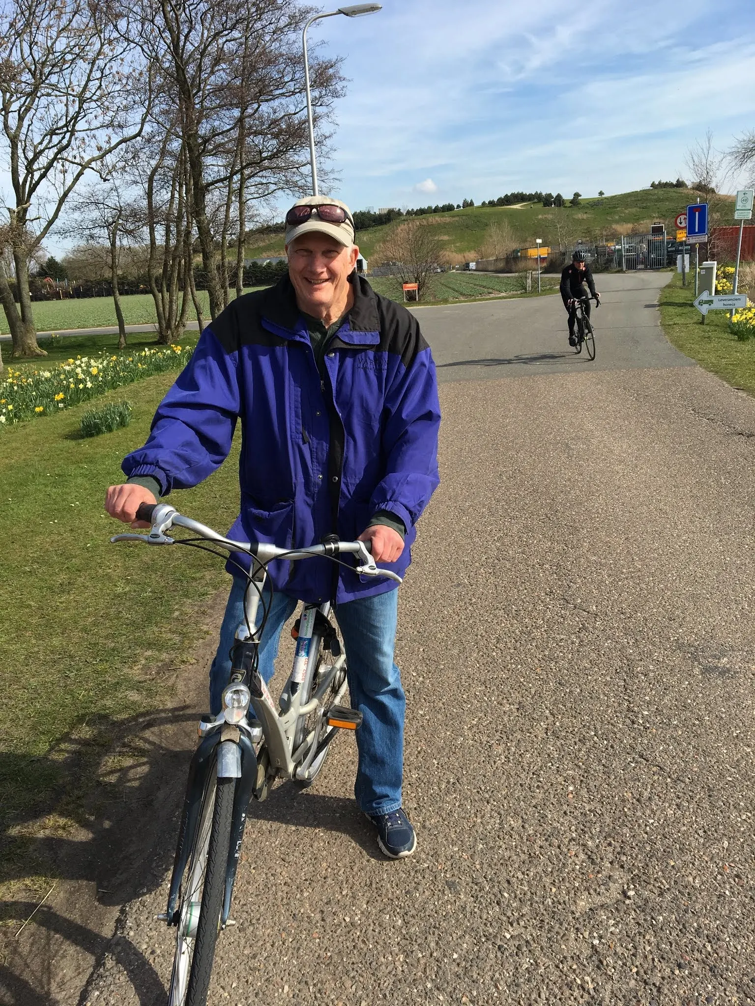 Sill alive biking...and smiling.