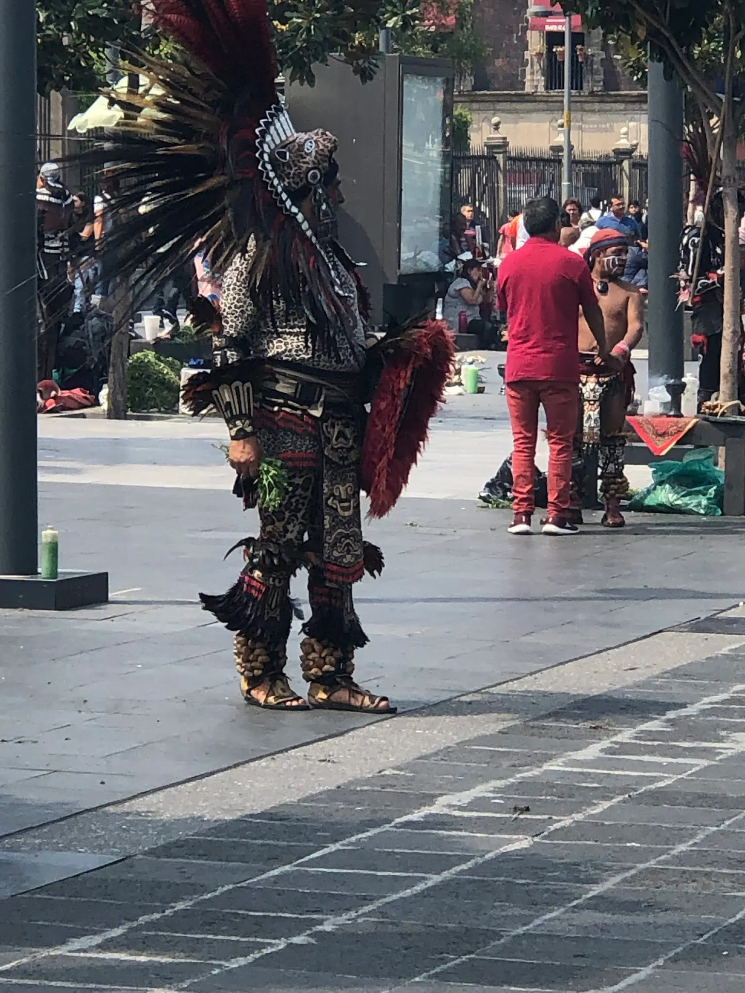 An Aztec Warrior......