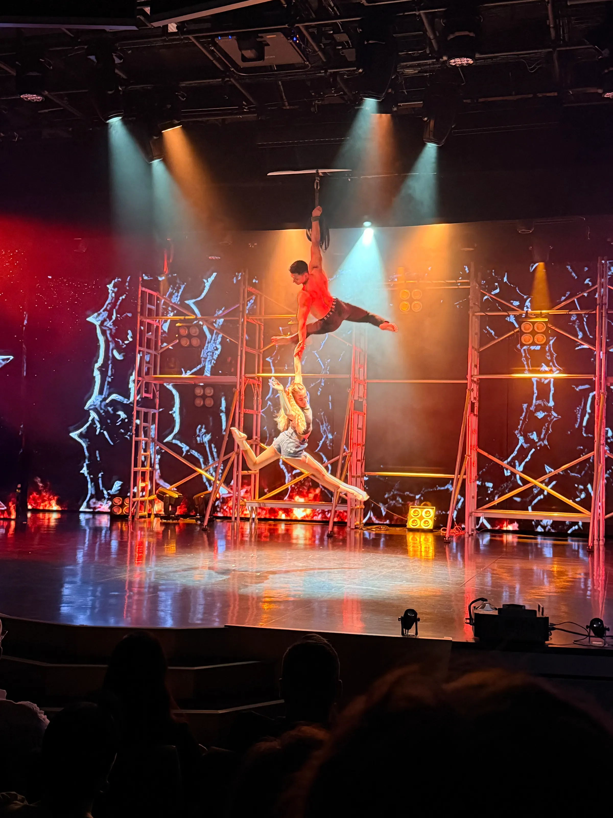 Our rock and roll show with some amazing stunts.
