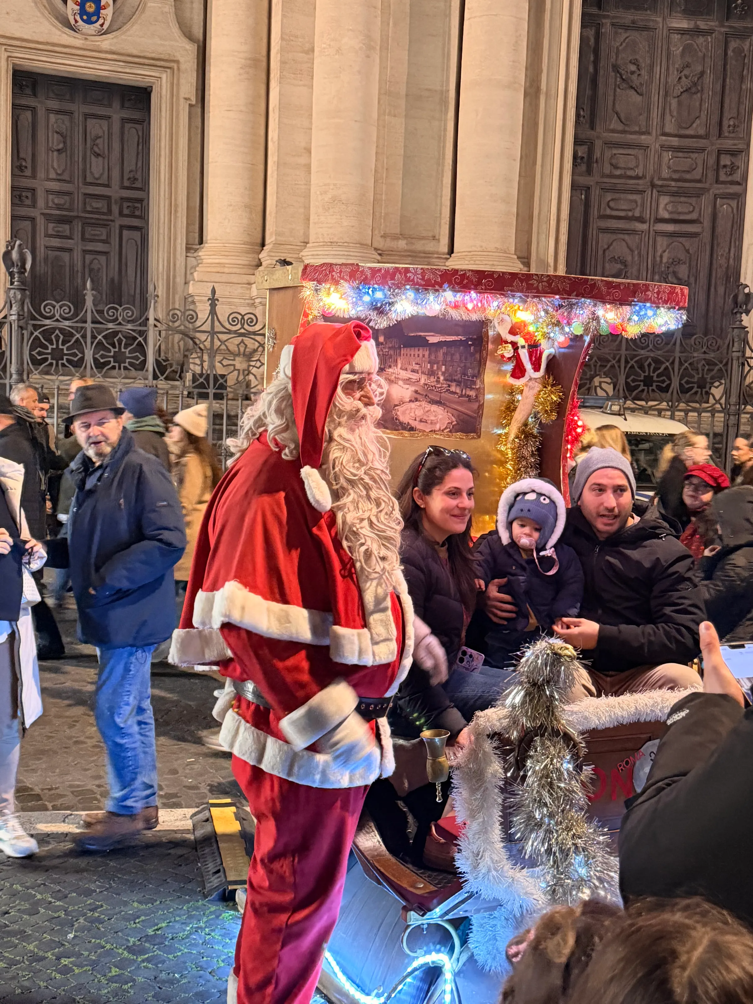 Even Santa couldn’t pass up a European Christmas market. Who says he needs elves for all his stuff that he hauls everywhere. He hits Christmas markets like they are 7-11’s. It’s Christmas time…Merry Christmas everyone!