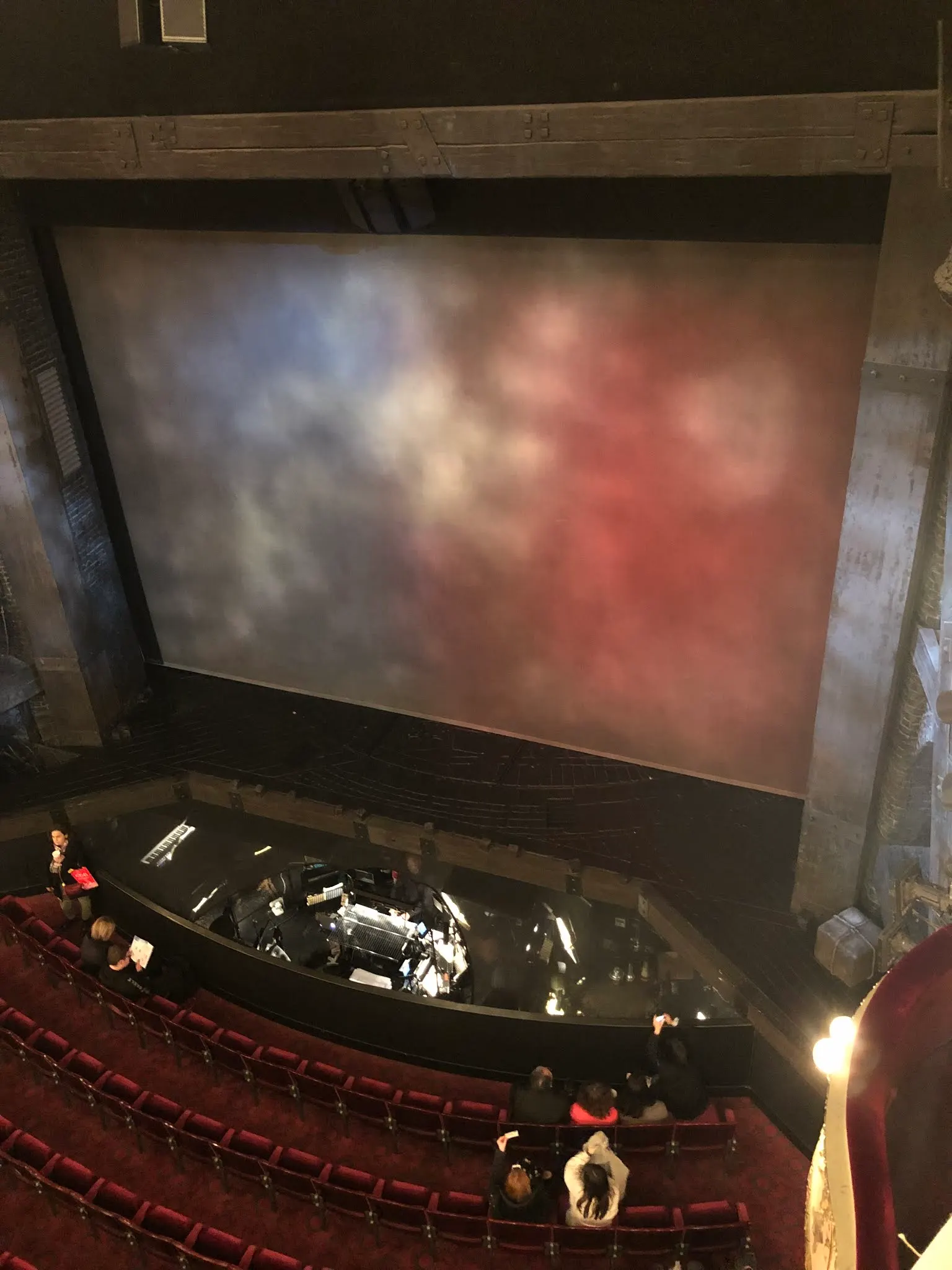 The Les Miserables stage.