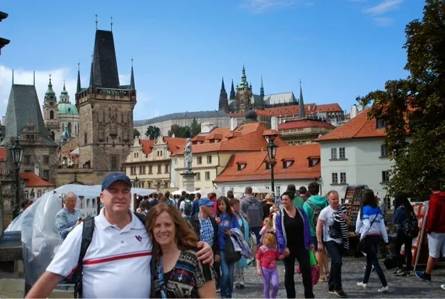 Old, old Prague.....the cemetery.