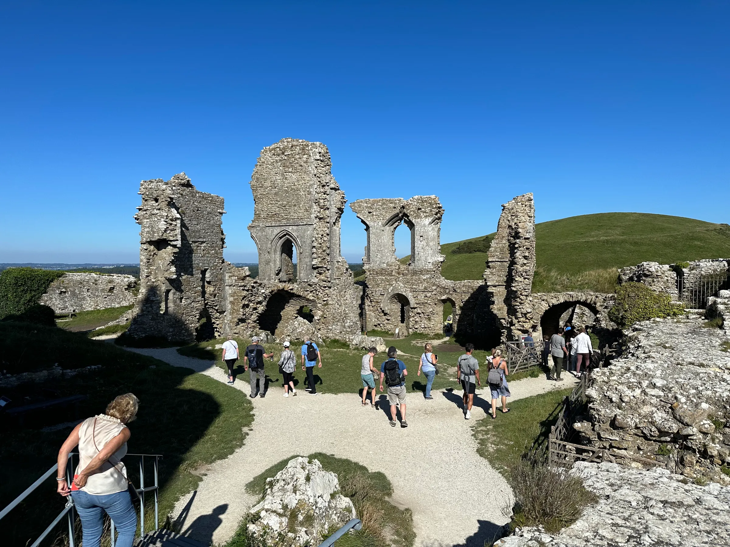 One of the many paths through the castle.