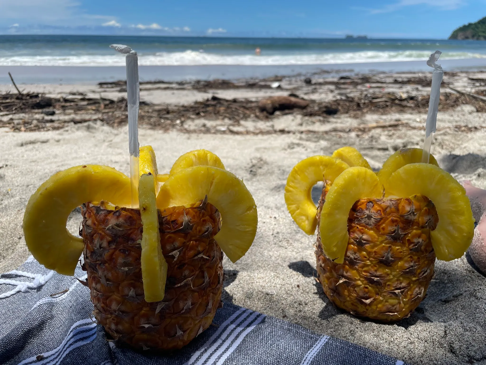 Our Pina Colada’s…they were yummy.