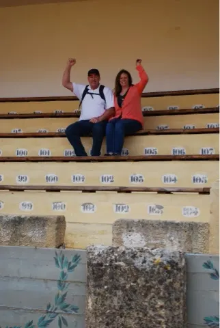 Bull fighting fans....