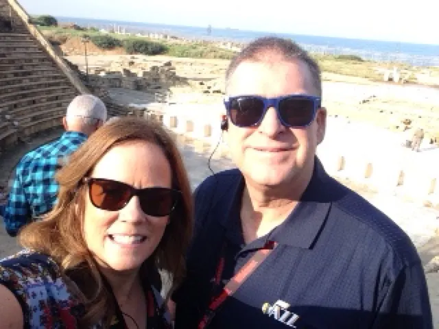 Ruins at Caesarea.....