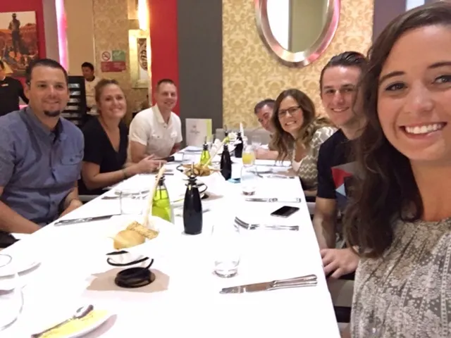 Italian food in Mexico....Cassidy is actually in Rome, Italy and enjoying the real thing. We miss both Karlie and Cassidy (and their husbands). We wish they could be here!